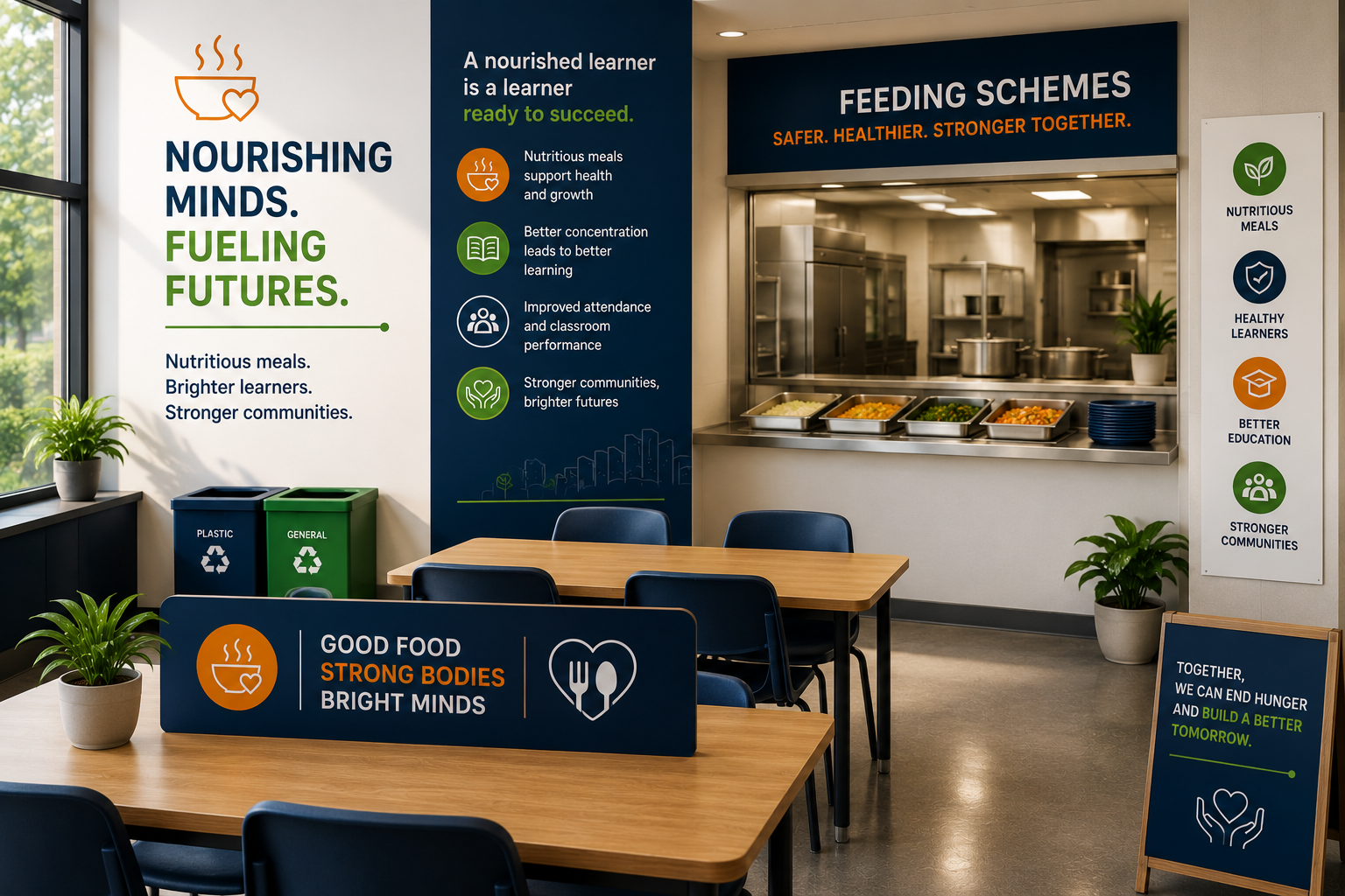 Feeding Schemes — example learning space