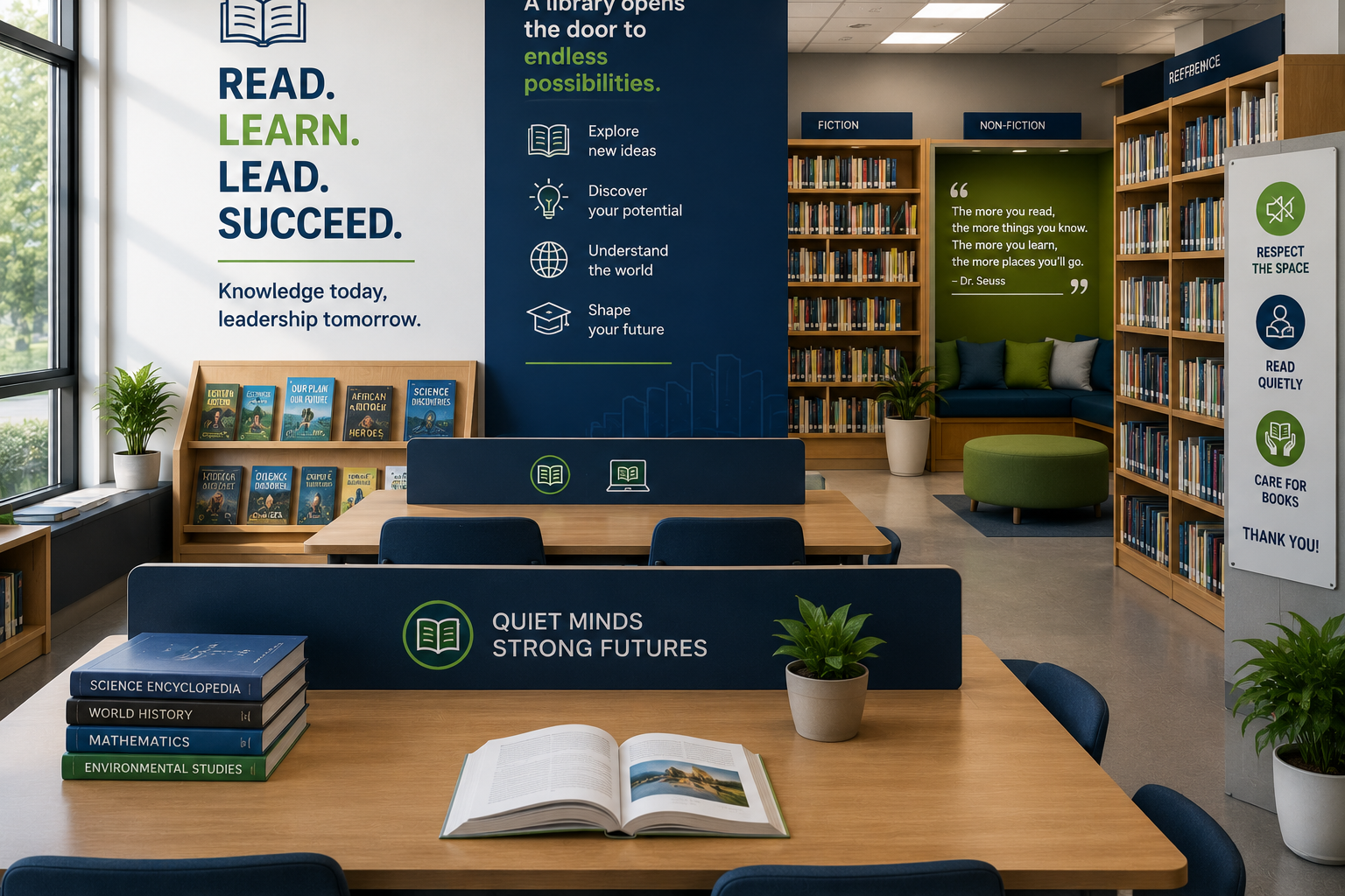 Libraries — example learning space